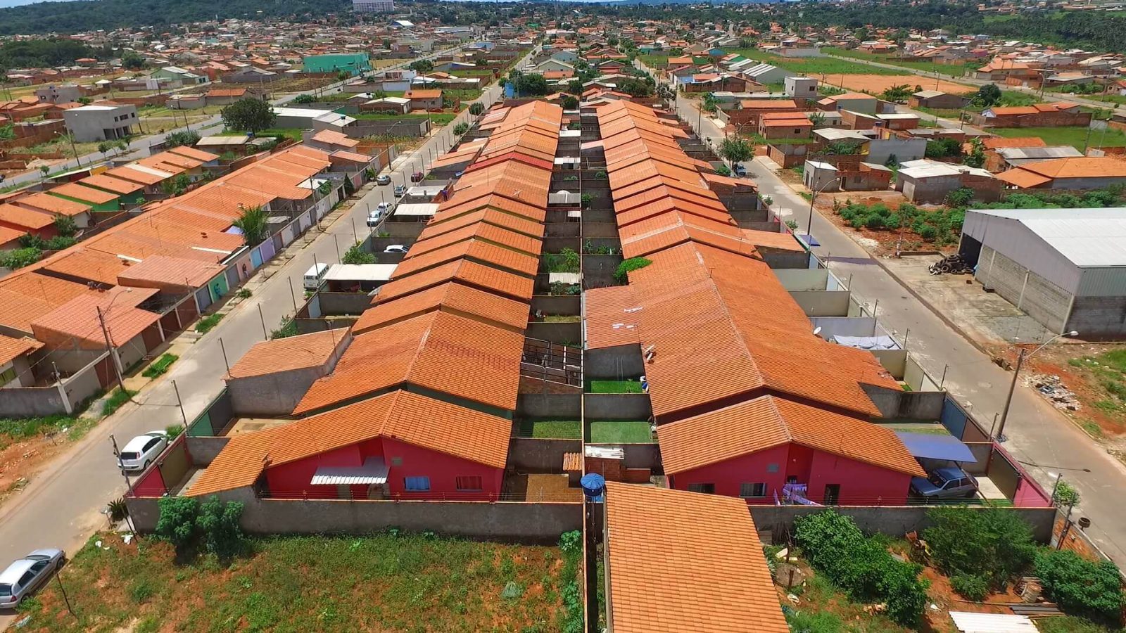 Construção civil — vista panorâmica