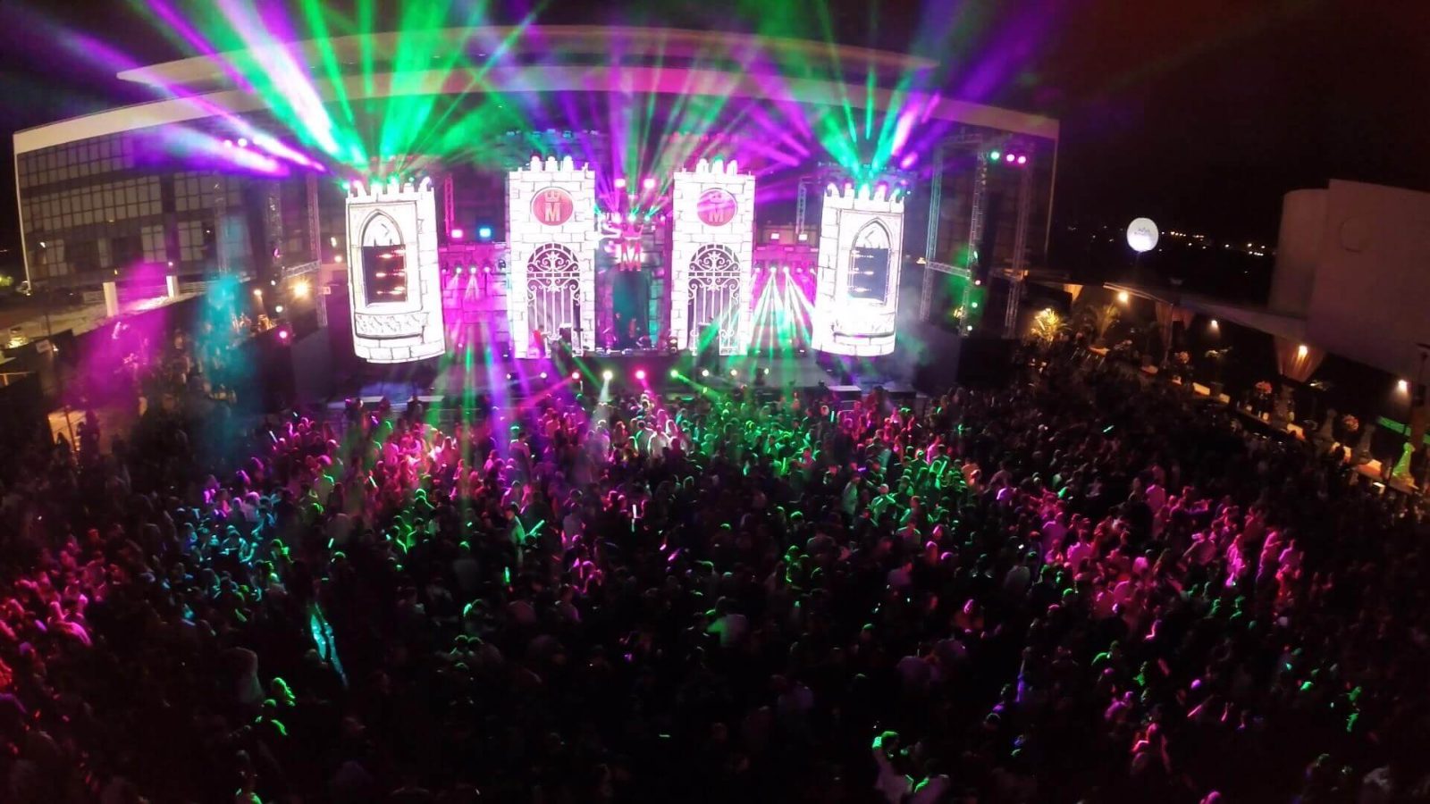 Cobertura visual de evento e festa