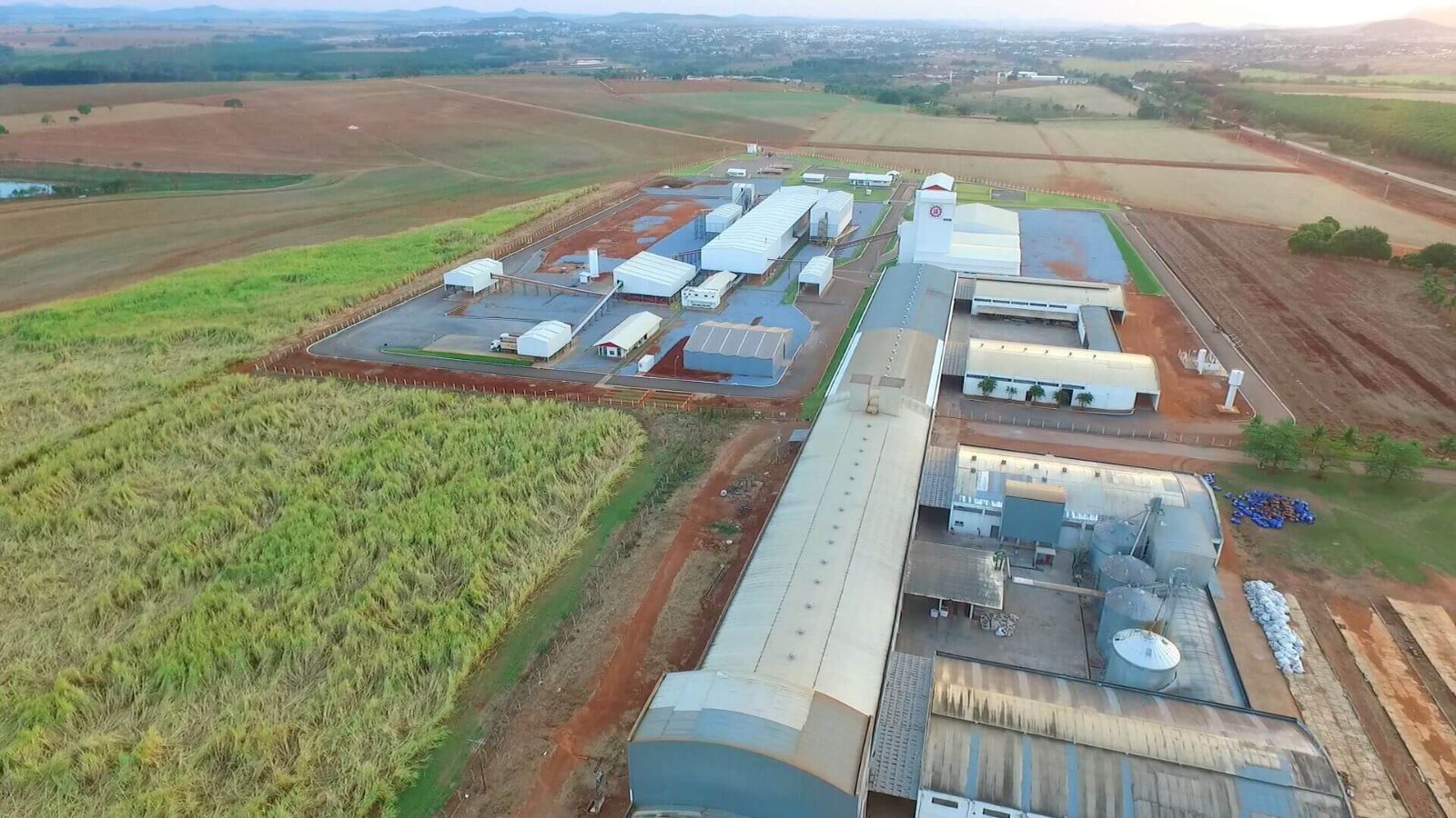 Registro institucional com drone